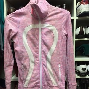 lululemon pink jogging jacket